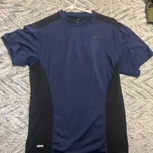Nike Dri-Fit Navy and Black Sports Tee